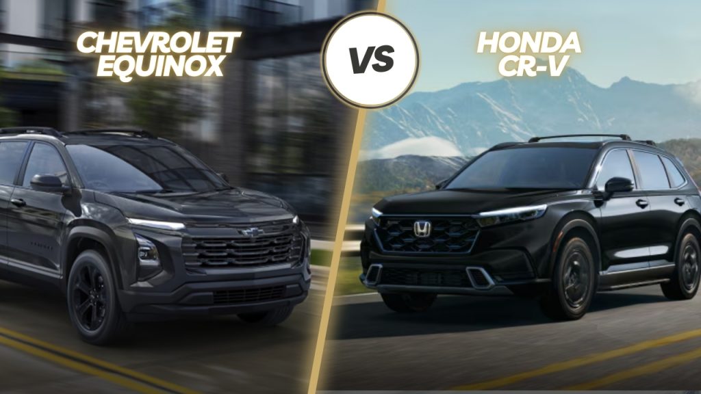Chevy Equinox vs Honda CR-V Comparison