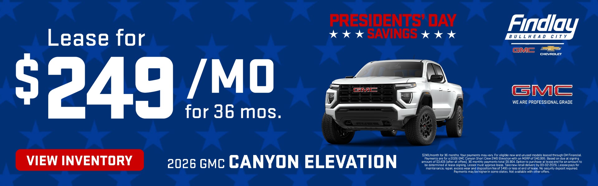 2026 GMC CANYON ELEVATION SPECIAL