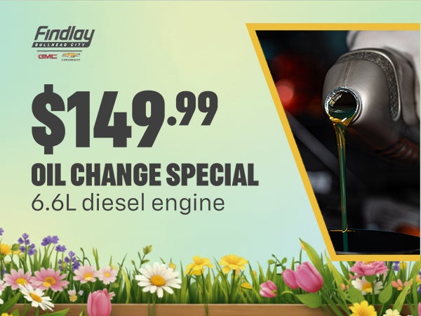6.6L Diesel Engine Oil Change Special