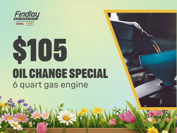 6-Quart Gas Engine Oil Change Special